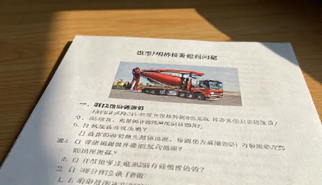 机械设备供应中的设备选择检查要点分析